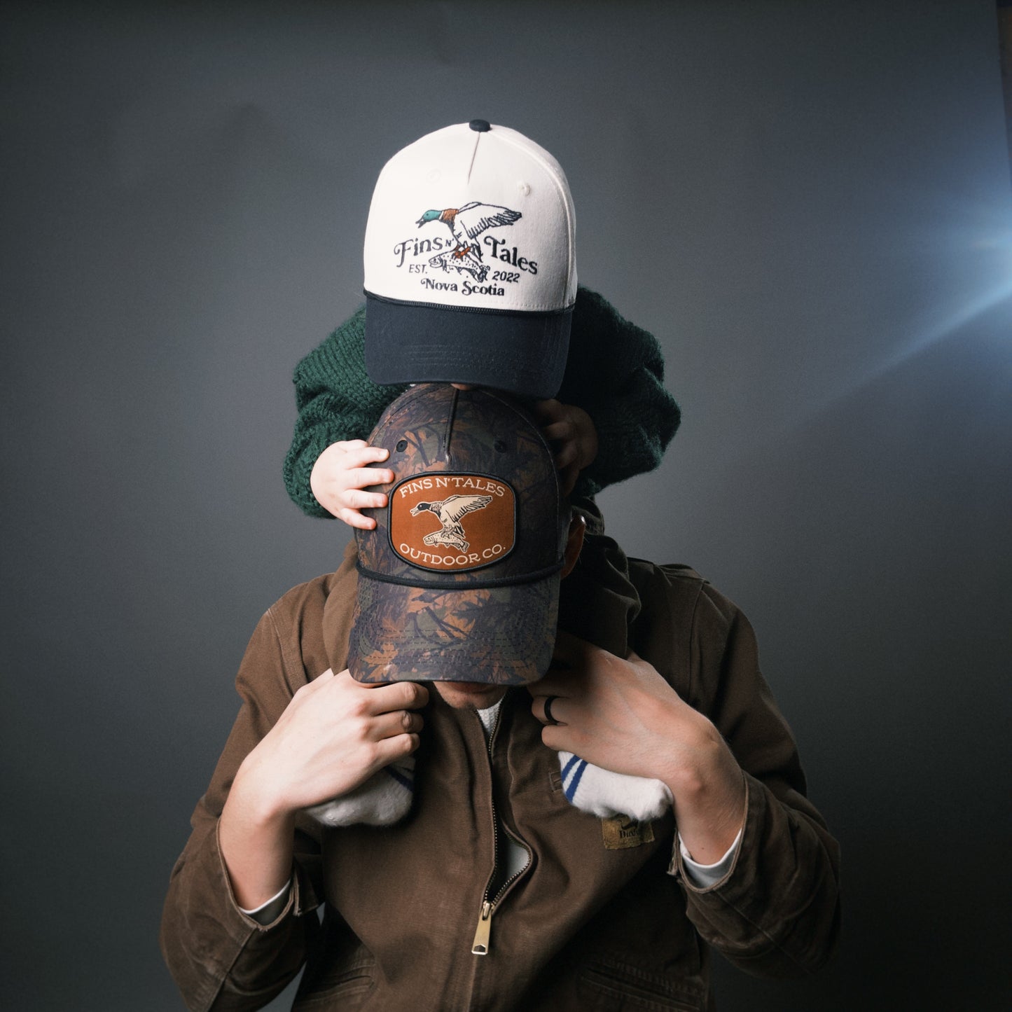 Kids 2 Tone Trucker Cap