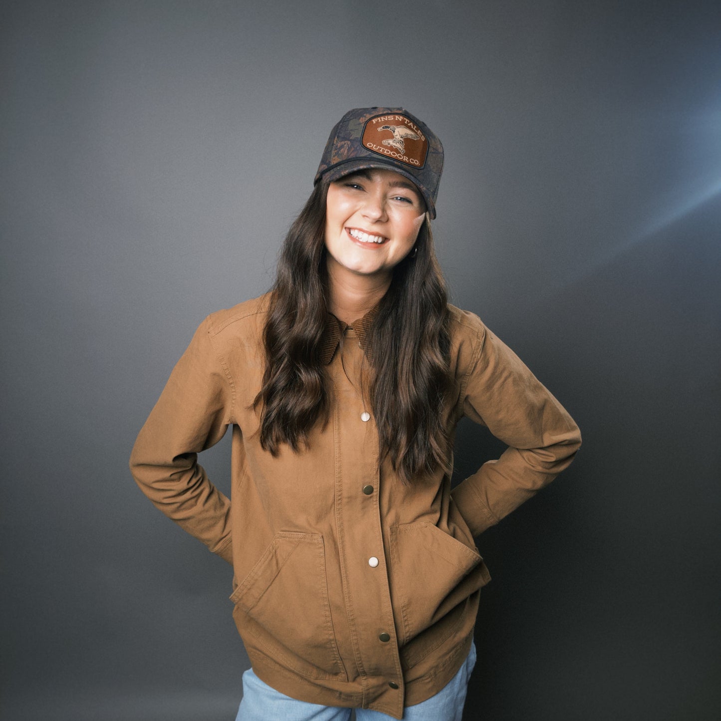 Dark Camo Trucker Cap (PRE-ORDER)