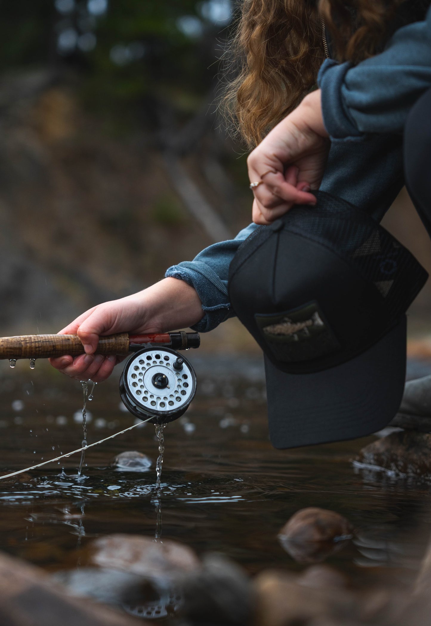 Black Trout Trucker