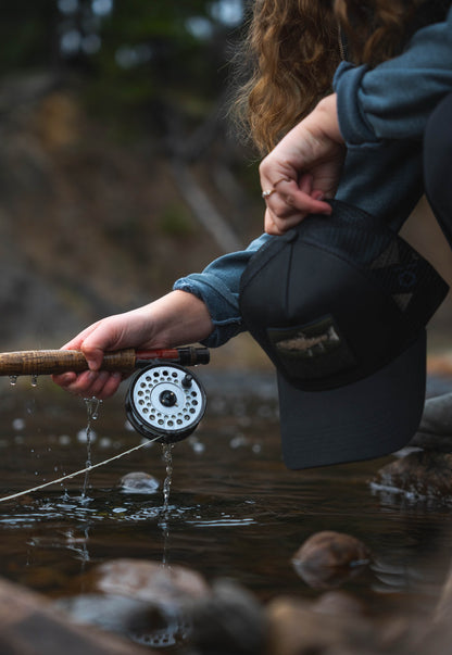 Black Trout Trucker