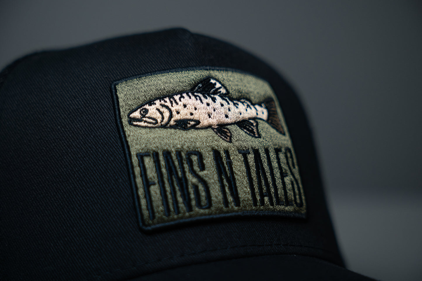 Black Trout Trucker