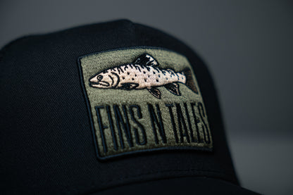 Black Trout Trucker