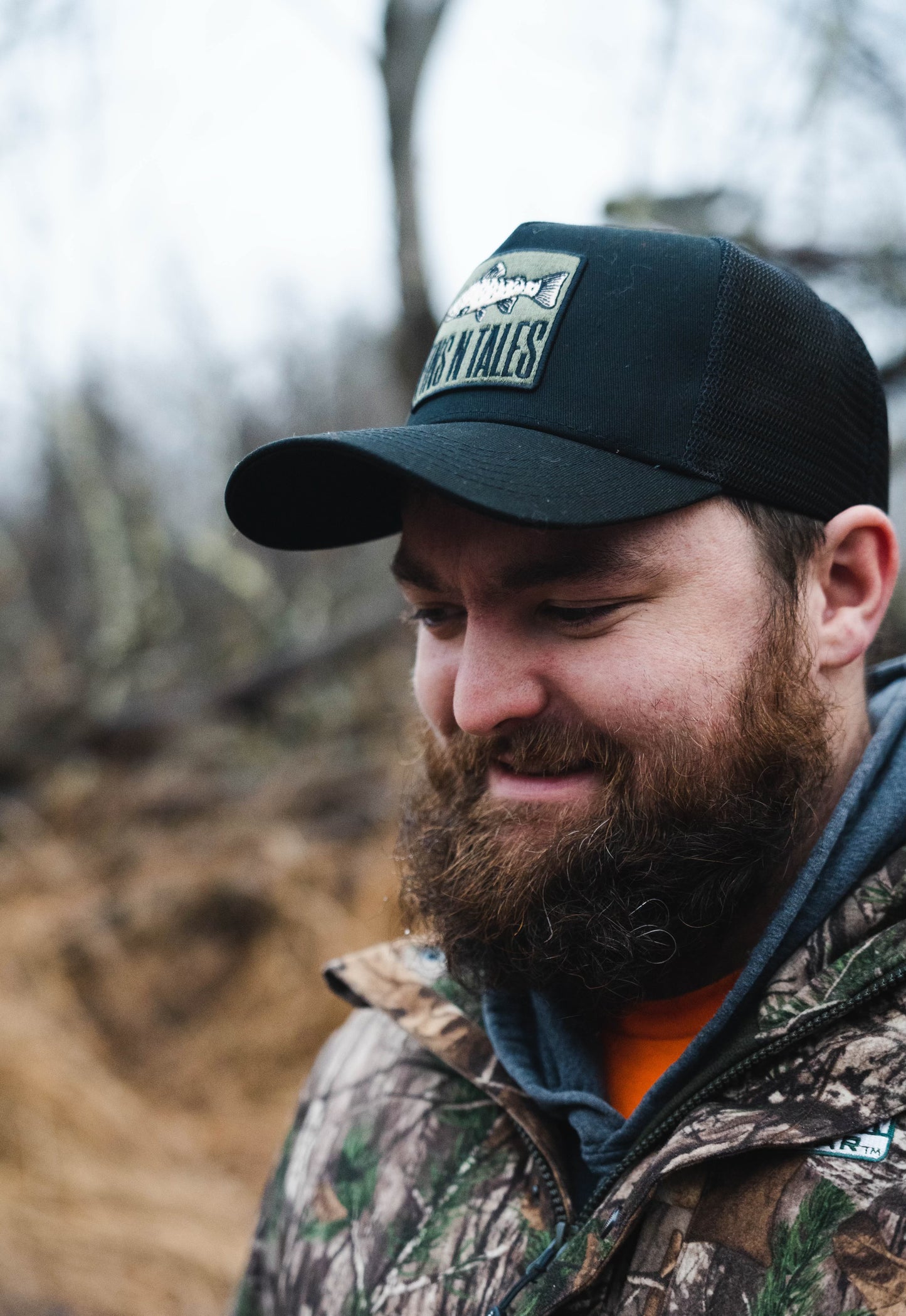 Black Trout Trucker