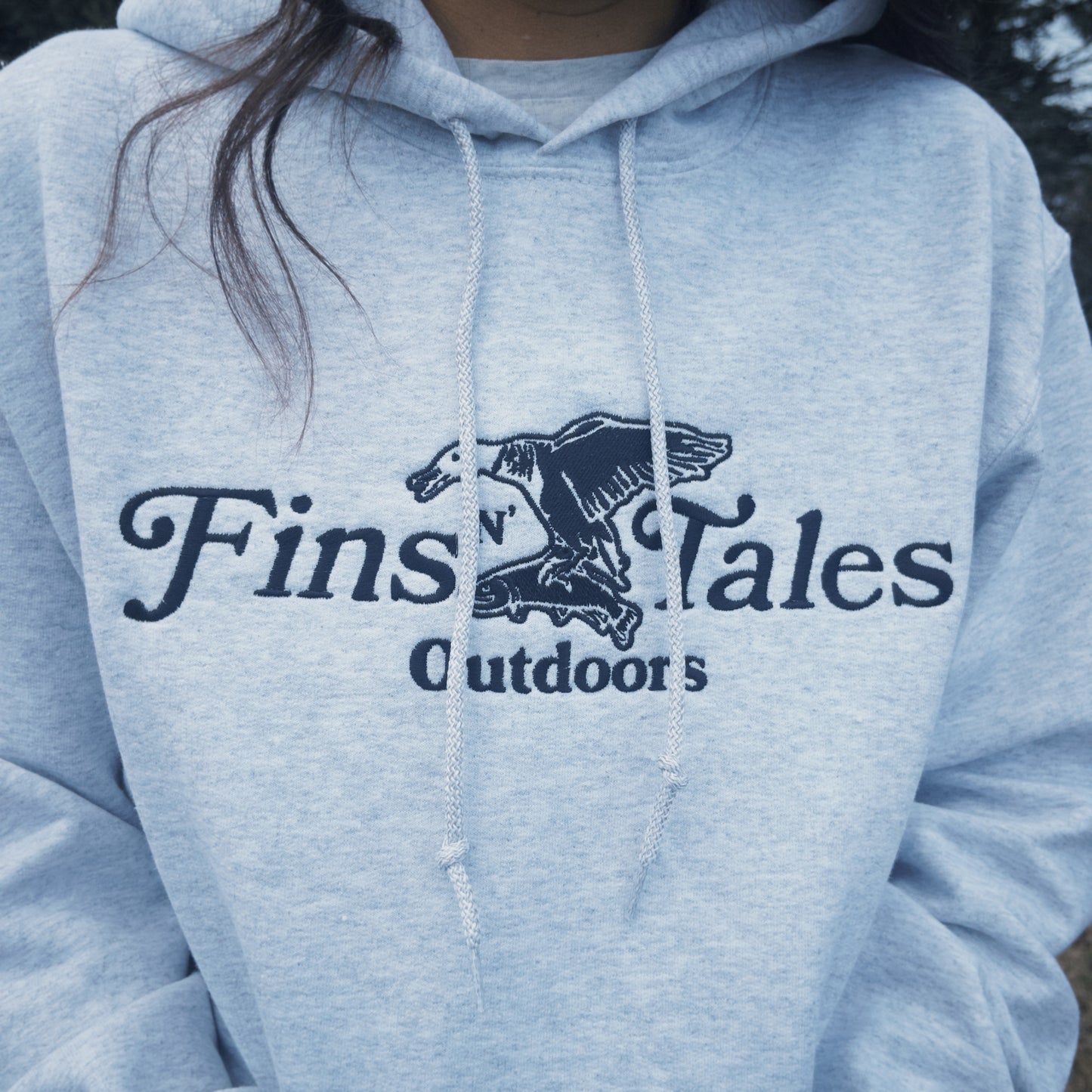 Big Logo Embroidered Hoodie
